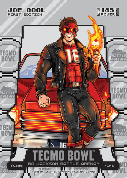 Fire Silver Coin Flip Battlefoil