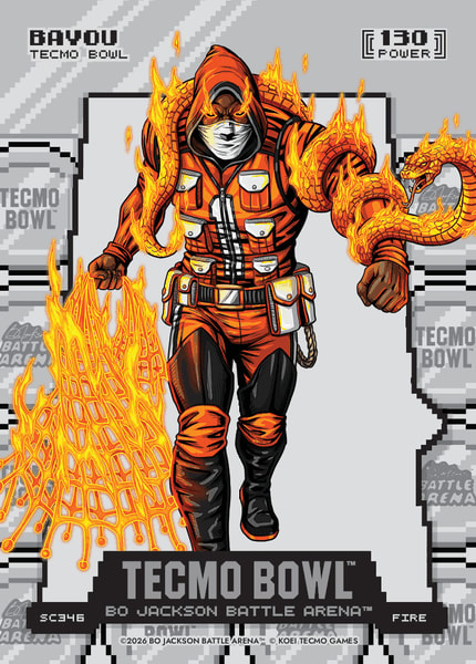 Fire Silver Coin Flip Battlefoil