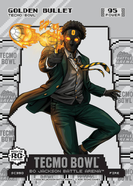 Fire Silver Coin Flip Battlefoil