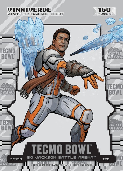 Ice Silver Coin Flip Battlefoil