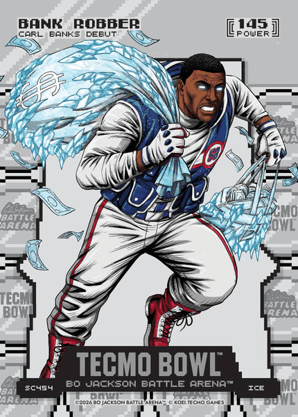 Ice Silver Coin Flip Battlefoil