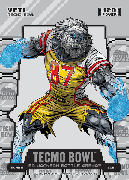 Ice Silver Coin Flip Battlefoil