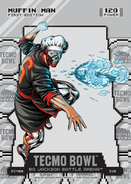 Ice Silver Coin Flip Battlefoil
