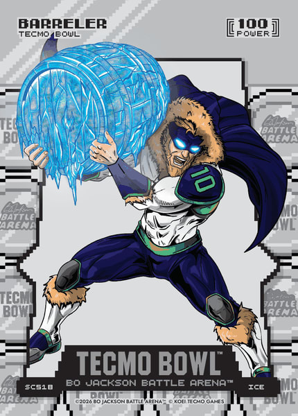 Ice Silver Coin Flip Battlefoil