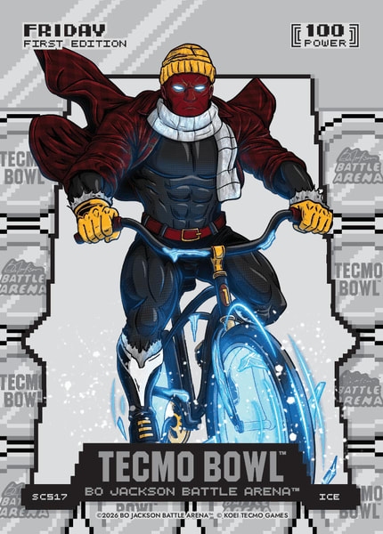 Ice Silver Coin Flip Battlefoil