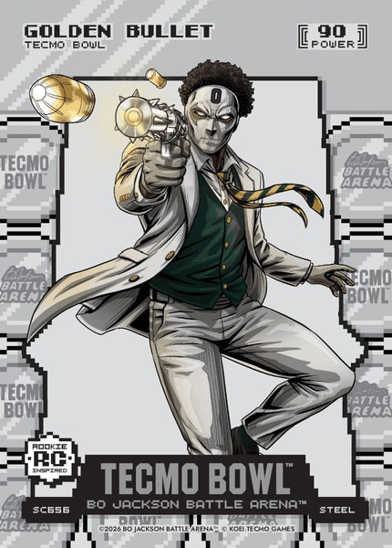 Steel Silver Coin Flip Battlefoil