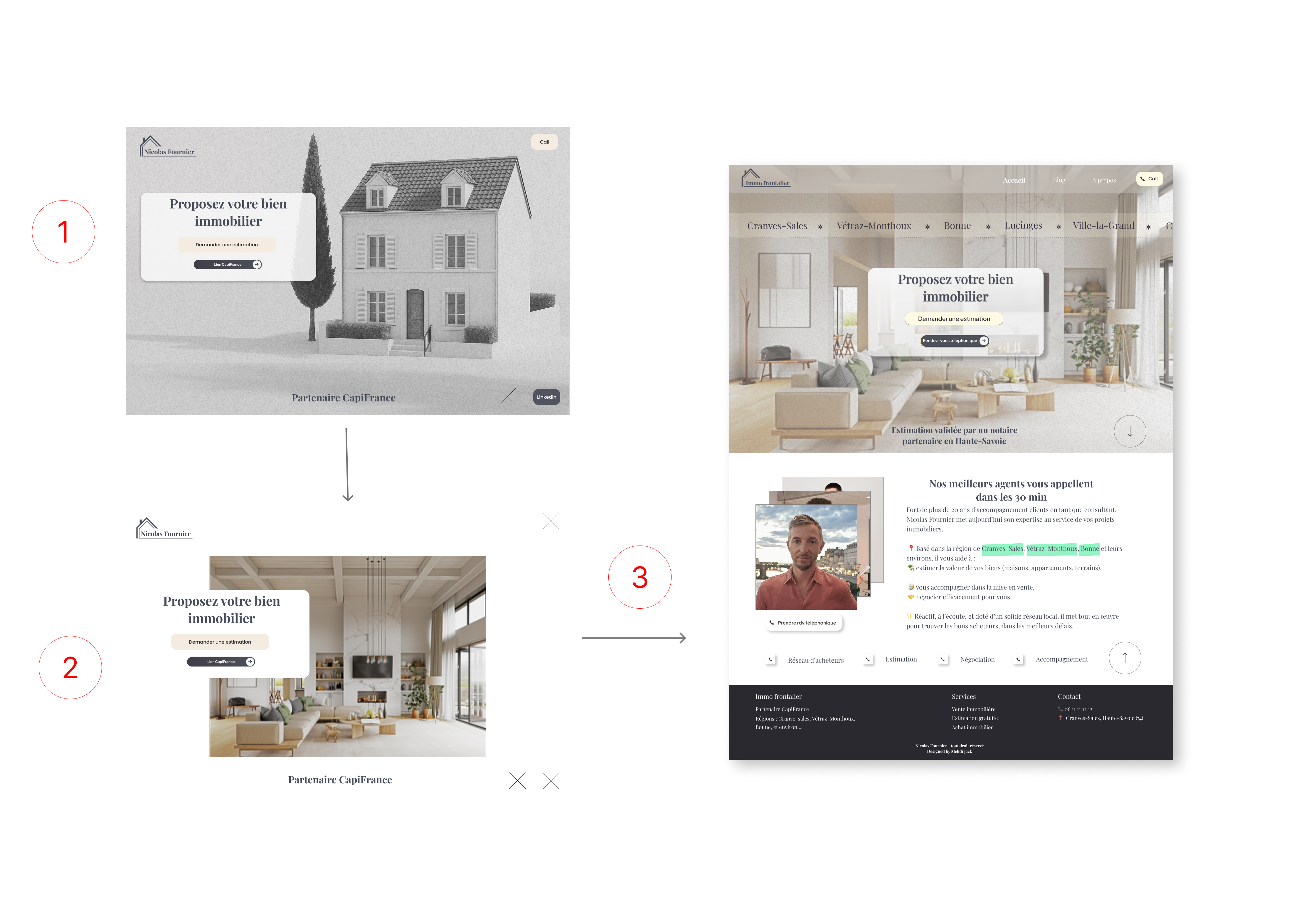 Preview image for Real Estate Agent Landing Page