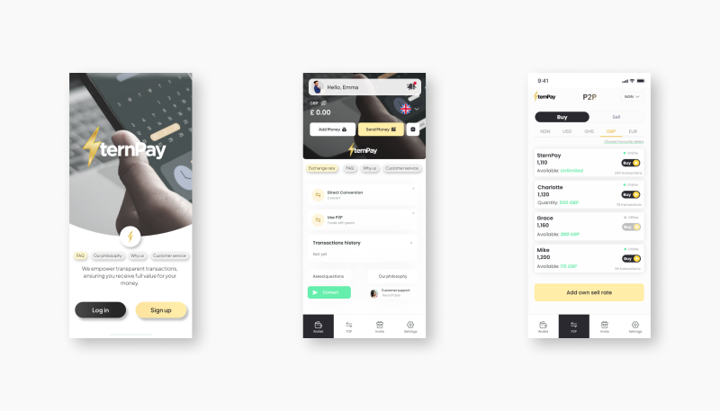 Preview image for P2P & B2B Currency Exchange App