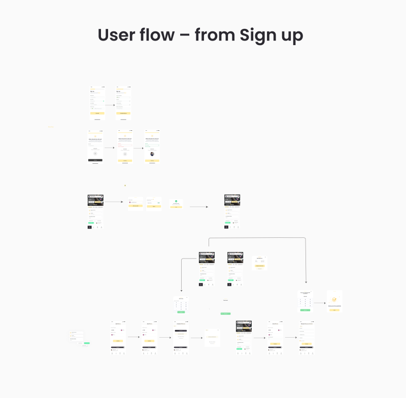 User Flow Visual