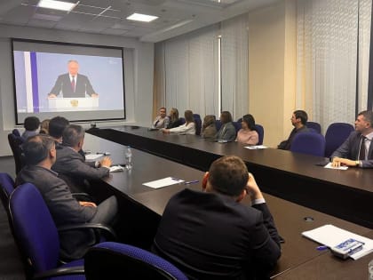 Президент Владимир Путин обратился с посланием к Федеральному Собранию