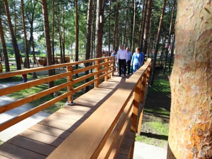 Благоустройство асиновского горсада должно стать примером для других территорий Томской области