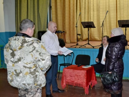 Личные встречи Главы района с населением