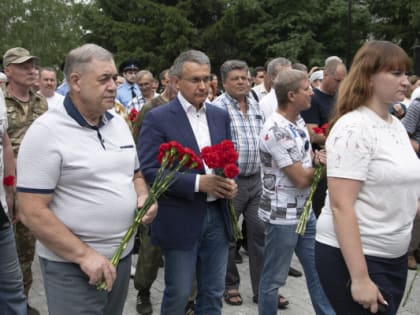 В Томске отметили День ветеранов боевых действий