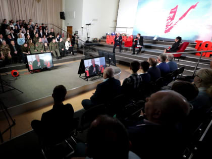 Глава Томской области принял участие в благотворительном телемарафоне «Всё для Победы»