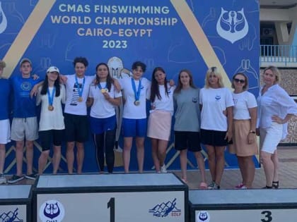 Подводники завоевали 10 медалей на первенстве мира в Египте