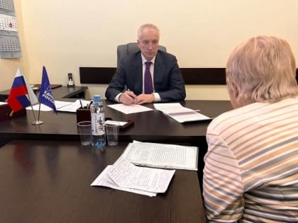 Губернатор Томской области Владимир Мазур провел личный прием граждан