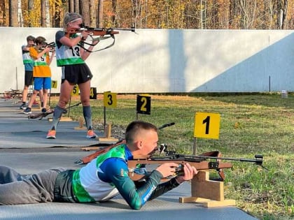 Юные биатлонисты разыграли медали первенства Томска