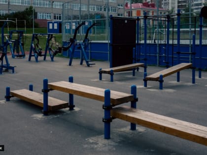 За 2022 год в Томской области установили 33 спортивные площадки