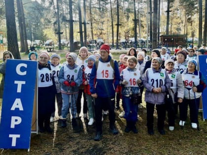 Томские ветераны присоединились к фестивалю здоровья «Ходи, Россия, ходи»