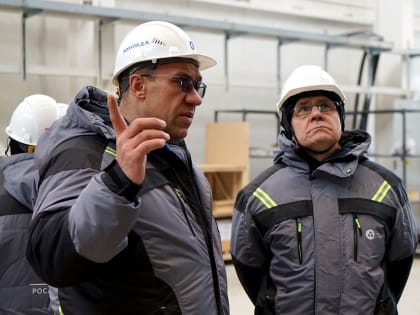 Академик РАН Александр Сергеев ознакомился с ходом реализации проекта «Прорыв» на СХК