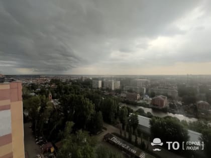 Завтра в Томской области ожидаются грозы