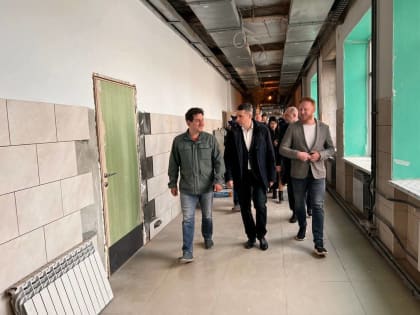 Капитальный ремонт Томского лицея №8 планируют завершить до конца июня