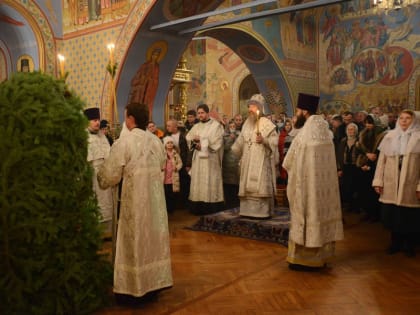 «Слово стало Плотию»: православные христиане молитвенно встретили Рождество Христово