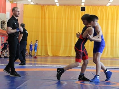 Традиционные соревнования по греко-римской борьбе в Северске