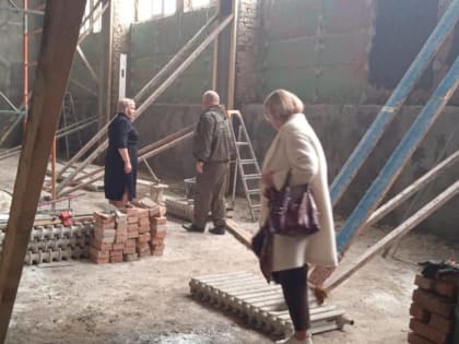 Продолжается капитальный ремонт гимназии №2 в Асино