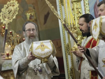Митрополит Ростислав совершил Божественную литургию в Свято-Никольском монастыре с. Могочино