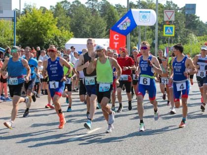 Открытое первенство по дуатлону в Северске