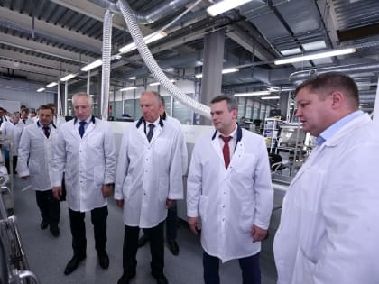 Секретарь Совбеза РФ Патрушев обсудил с руководством томского «Микрана» вопросы расширения производства