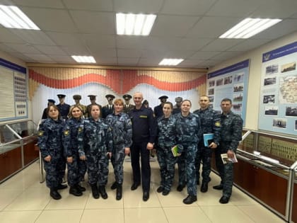 Слушатели посетили постоянно действующую экспозицию института