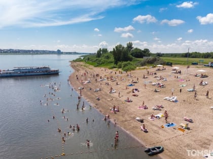 Воду на пляжах Томской области в начале июня проверят на пригодность для купания