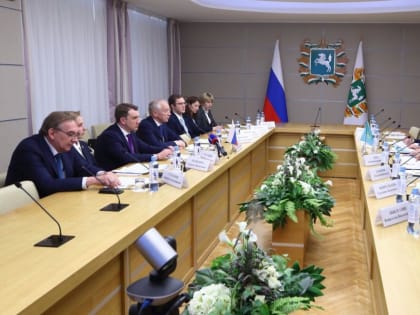 Губернатор Владимир Мазур и посол Казахстана в РФ договорились о развитии внешнеэкономических связей