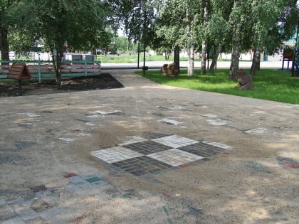 На «арбате» появится шахматная поляна