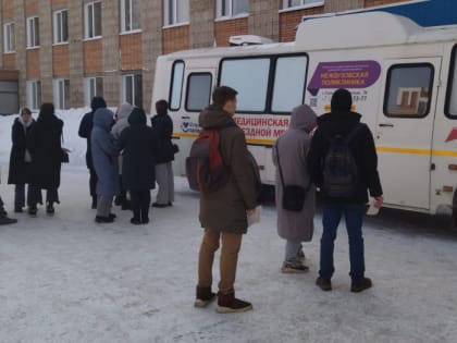 В этом году порядка 370 студентов Томска прошли диспансеризацию с помощью мобильного комплекса