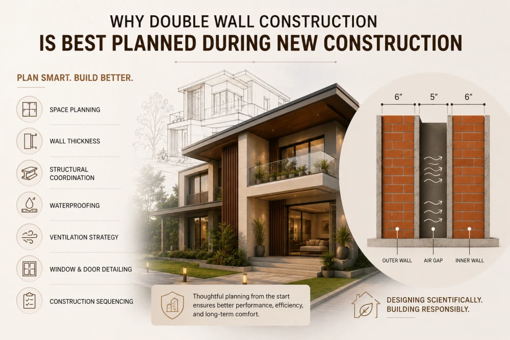 Energy-efficient building envelope designed by New Arch Studios