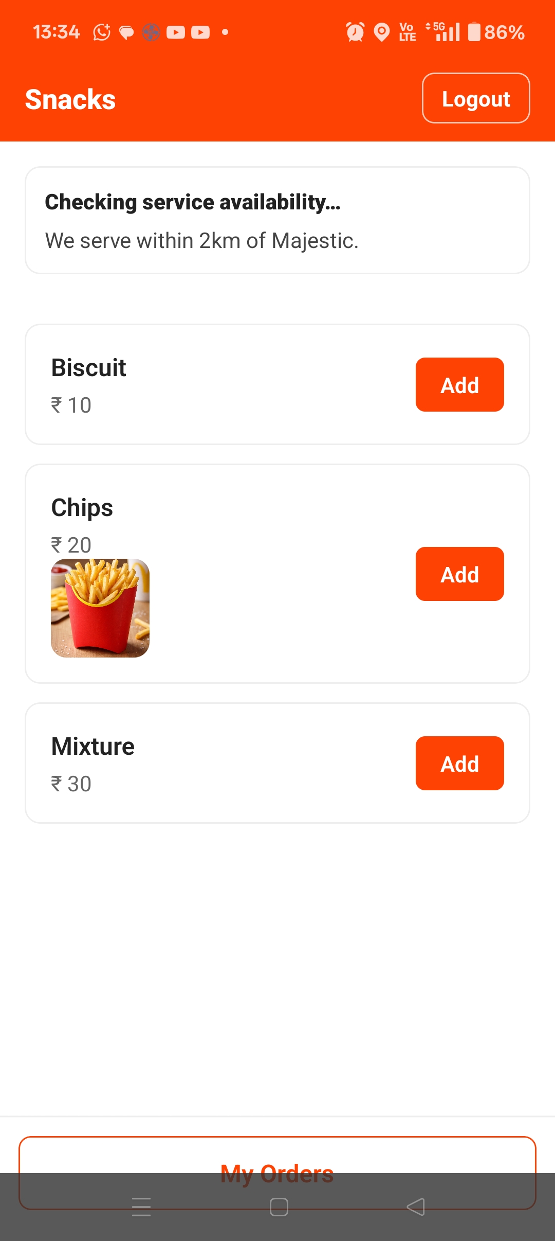 Nosh Bytes screenshot 2