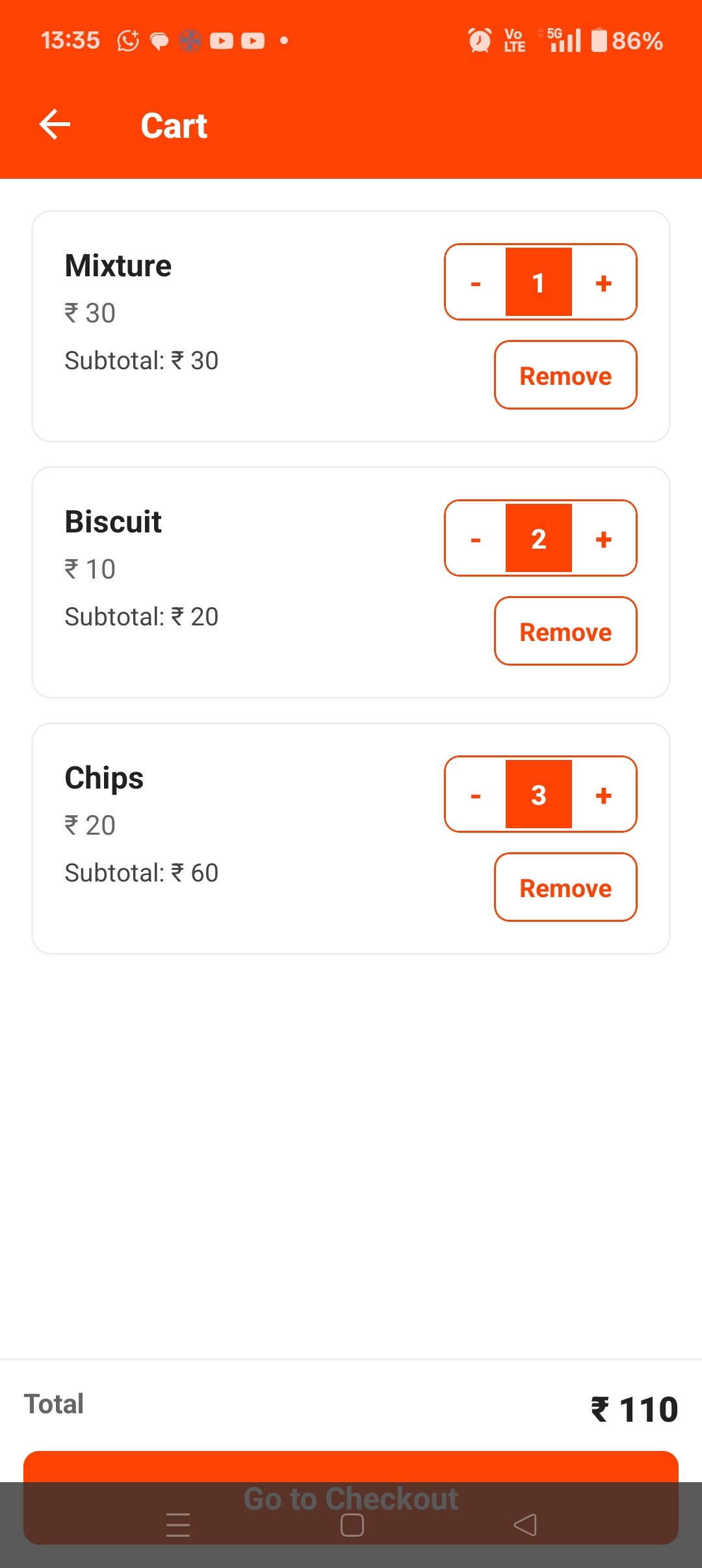Nosh Bytes screenshot 5