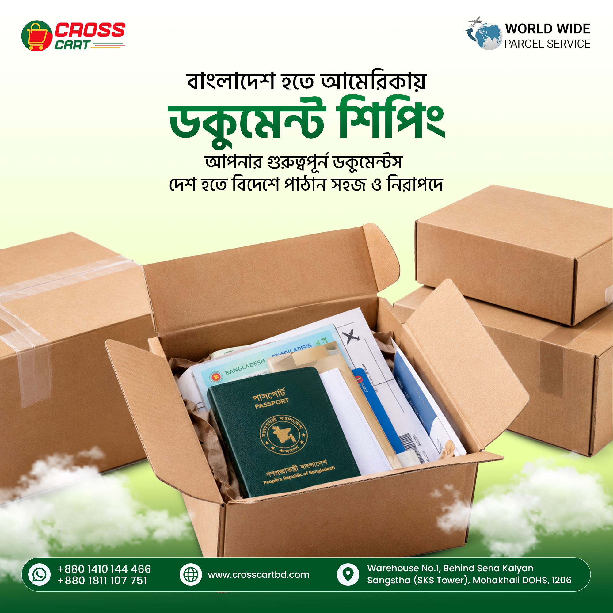 Bangladesh to USA Parcel Delivery Made Easy