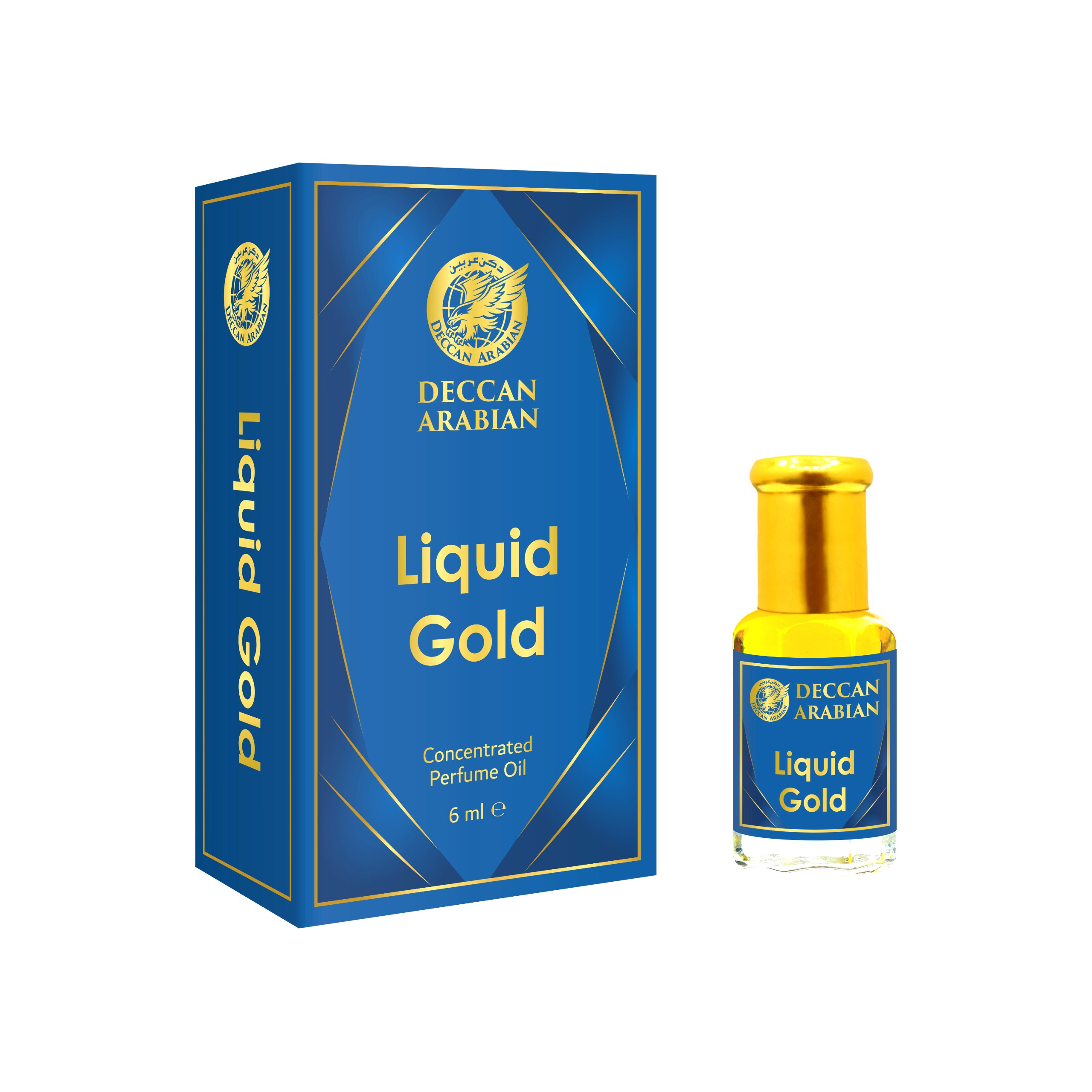 Liquid Gold Light Blue