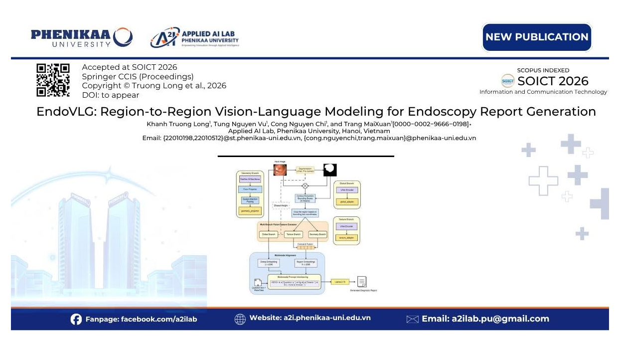 EndoVLG: Region-to-Region Vision-Language Modeling for Endoscopy Report Generation.