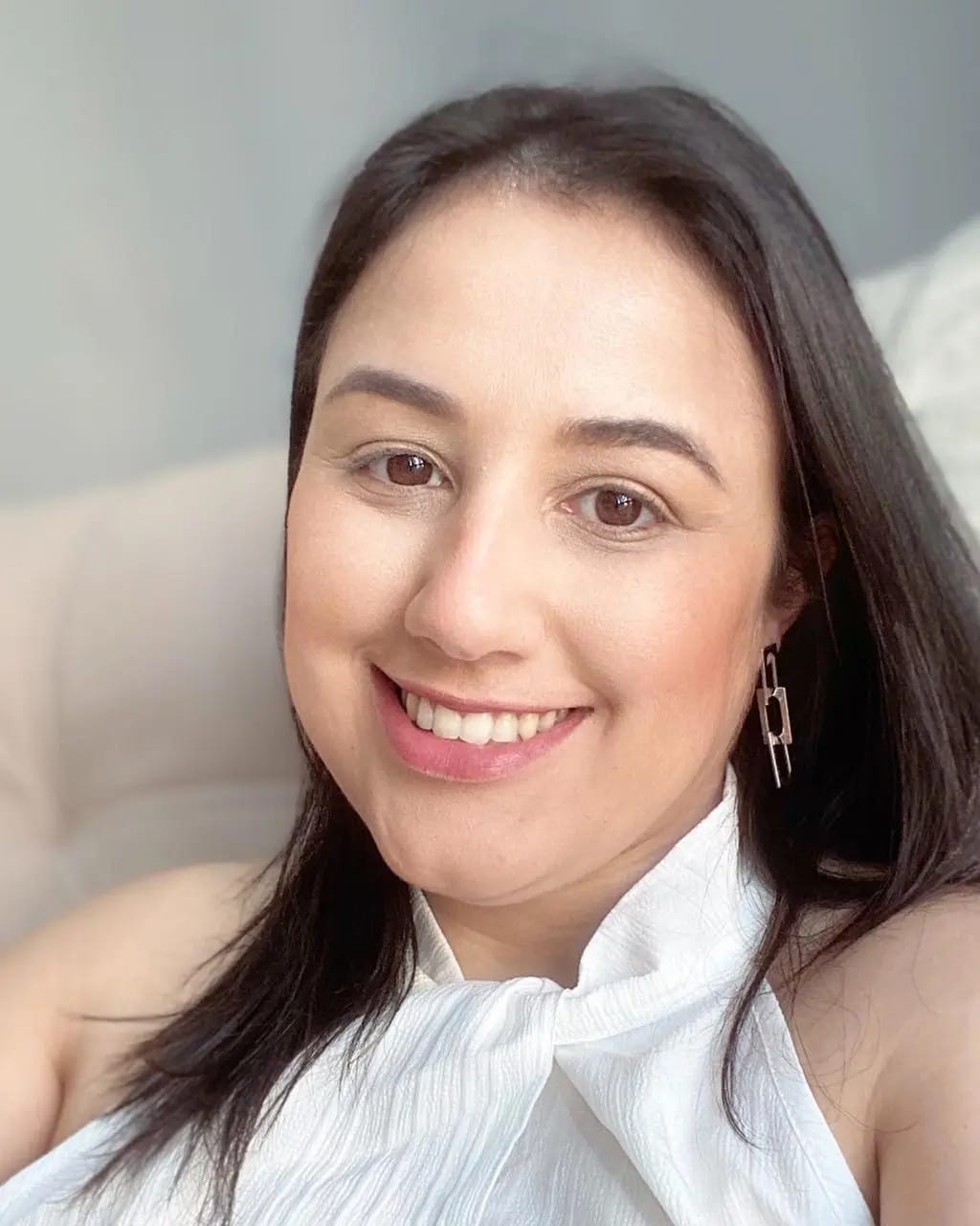 Psicóloga em seu consultório