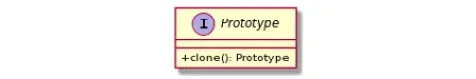 Prototype type interface