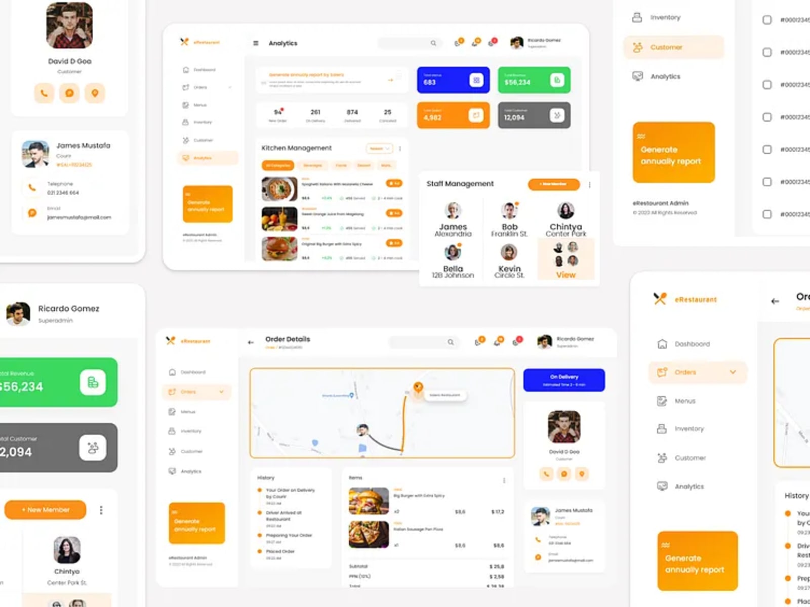 Makhan & Mirch – E-Restaurant Management System