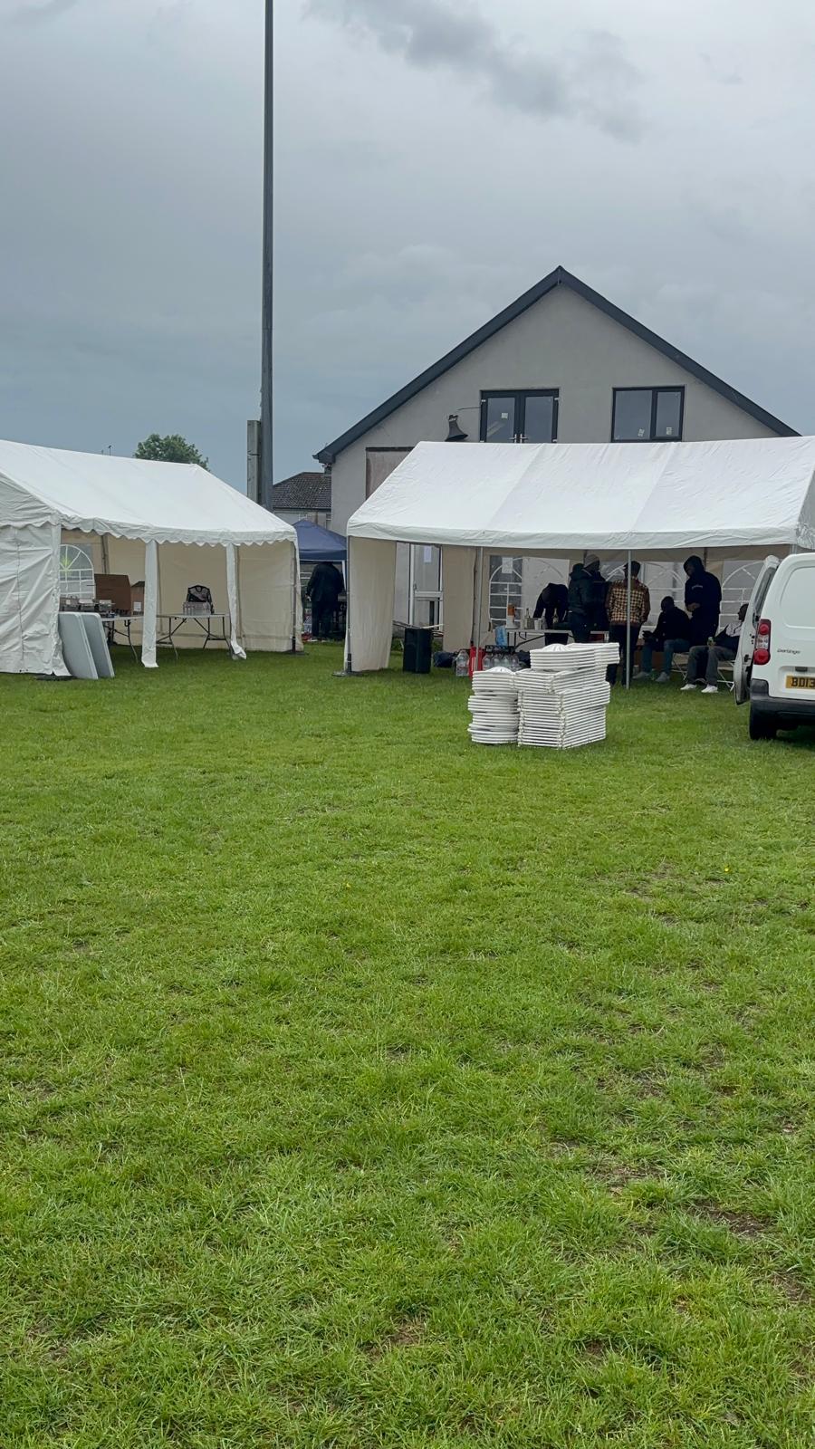 Outdoor event marquee hire Westmeath — African Day 2025