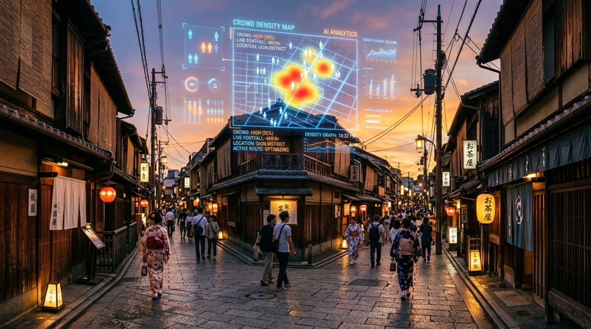 もう行列には並ばない — AIが変える日本旅行の未来