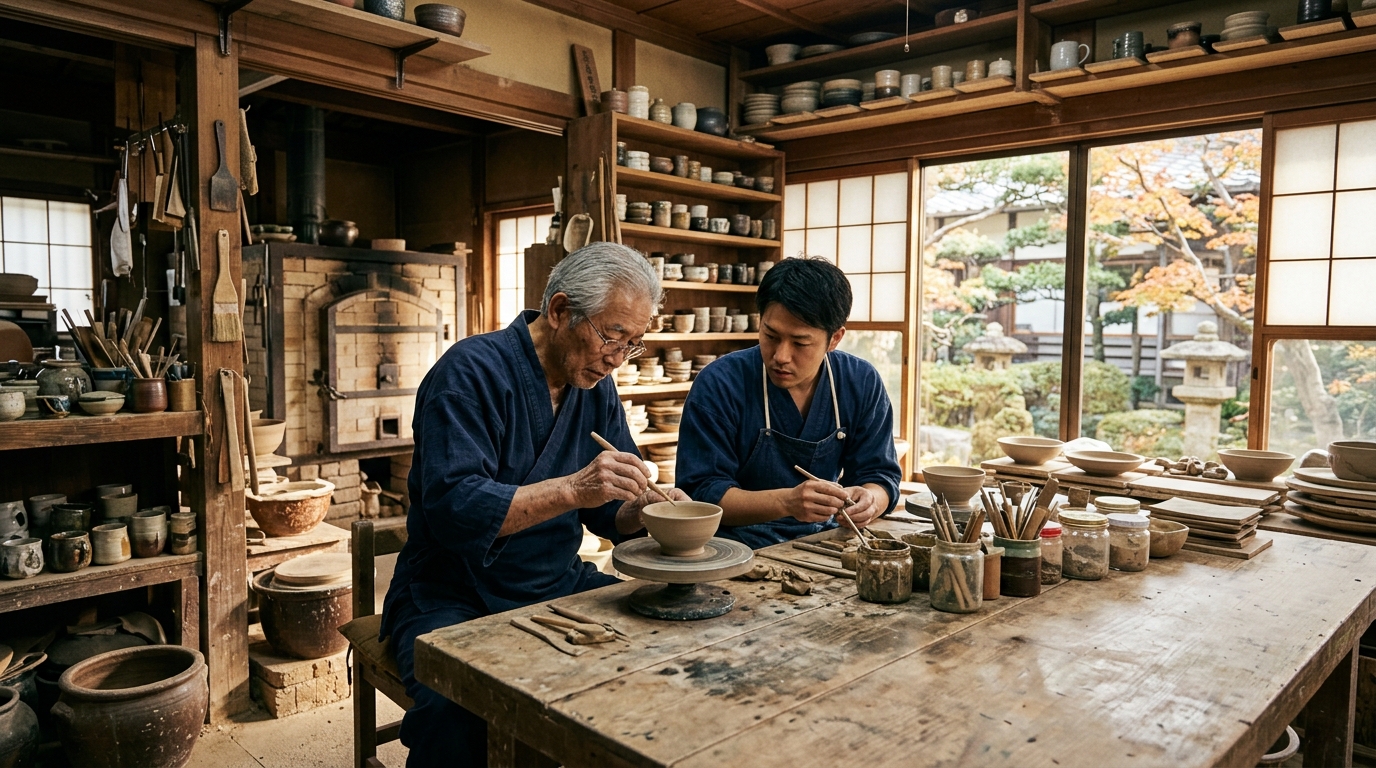 Generation transition in traditional Japanese family business