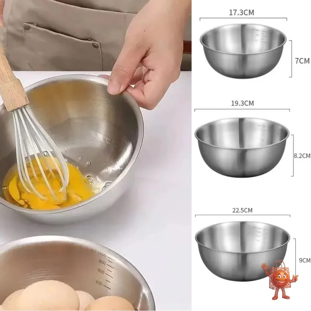3-Piece Stainless Steel Mixing Bowl Set Review - Worth $3.86?